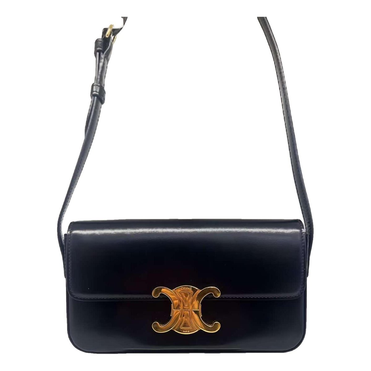 Triomphe leather handbag