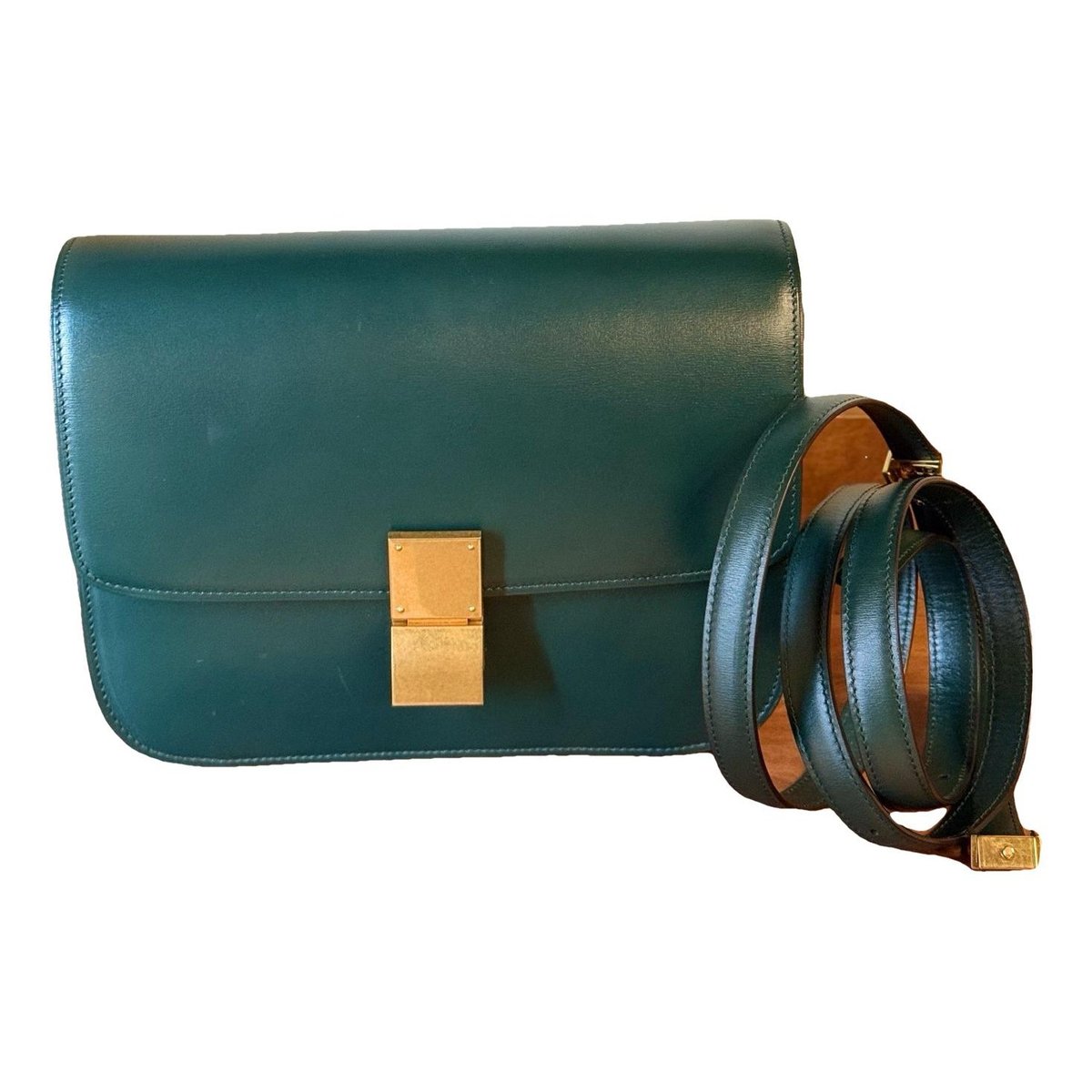 Classic leather handbag