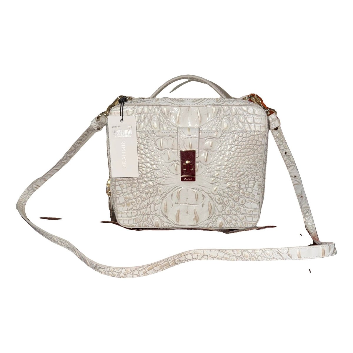 Leather crossbody bag