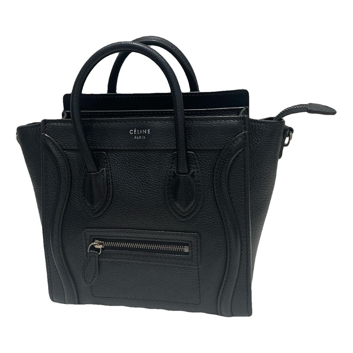 Nano Luggage leather handbag