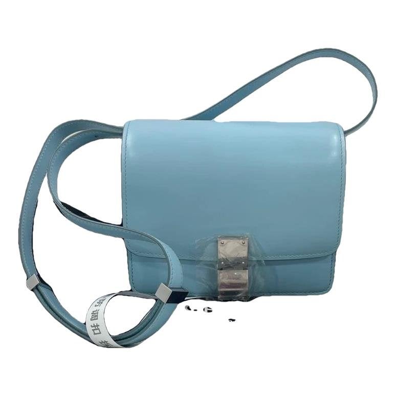 Classic leather crossbody bag