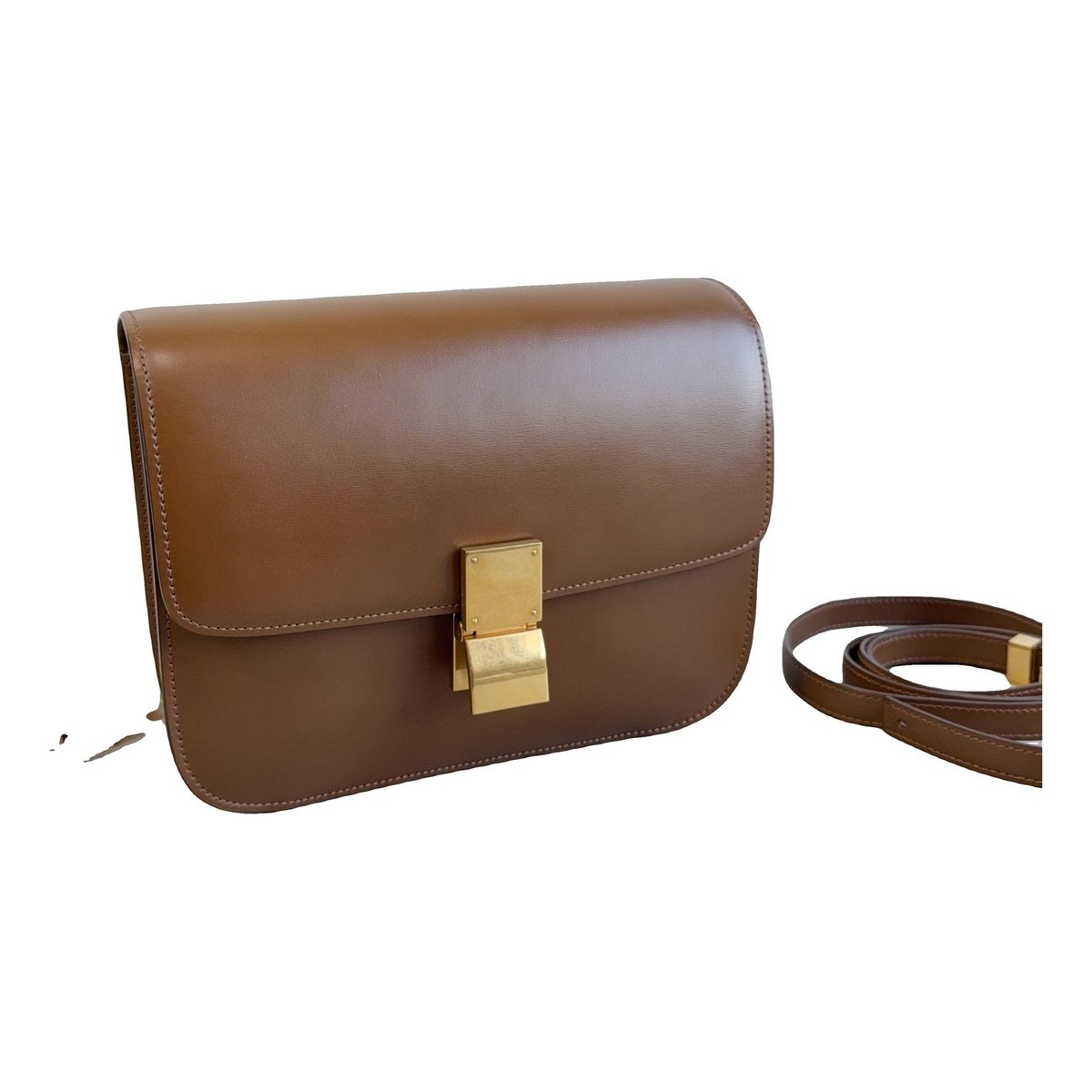 Classic leather handbag
