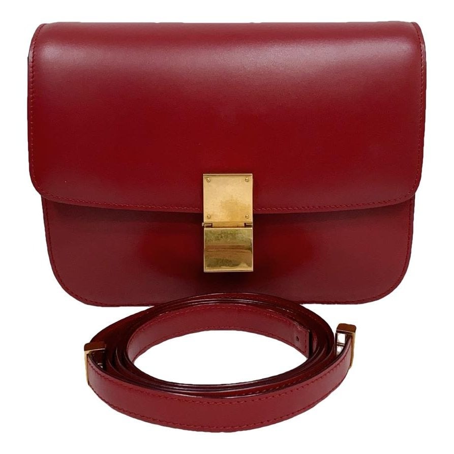 Classic leather handbag