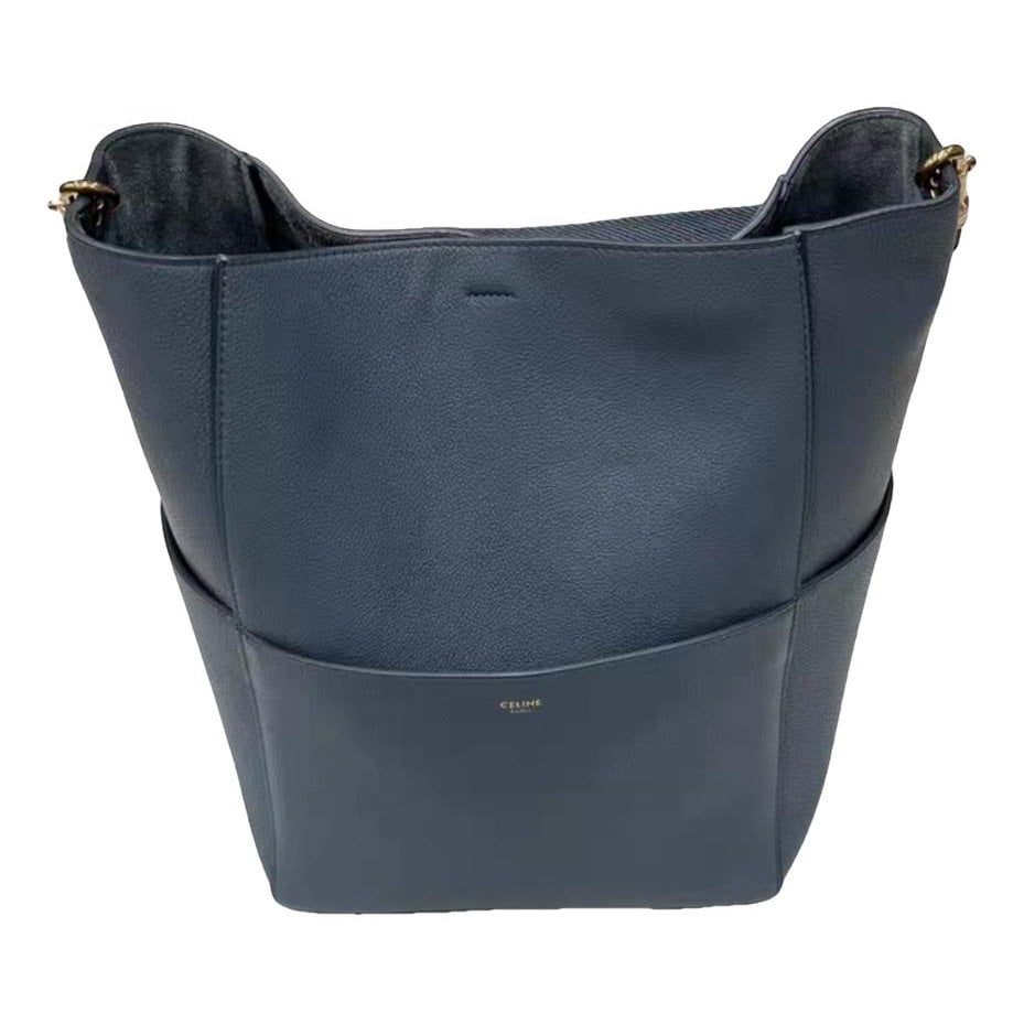 Seau Sangle leather tote