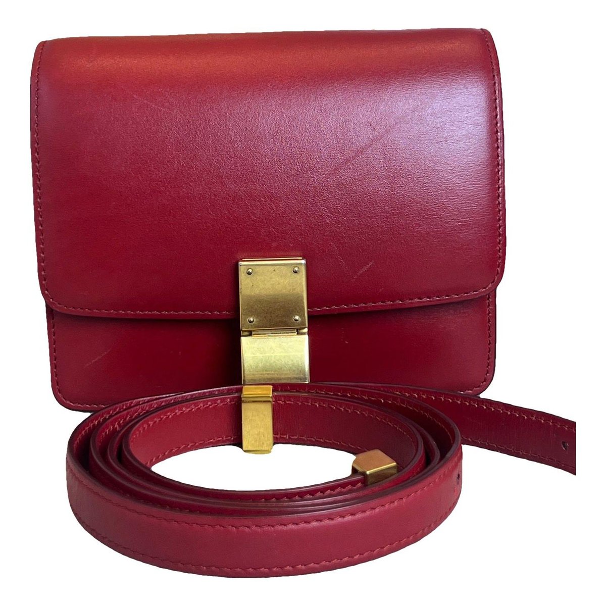 Classic leather handbag