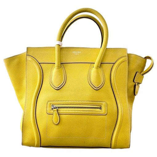 Luggage leather handbag