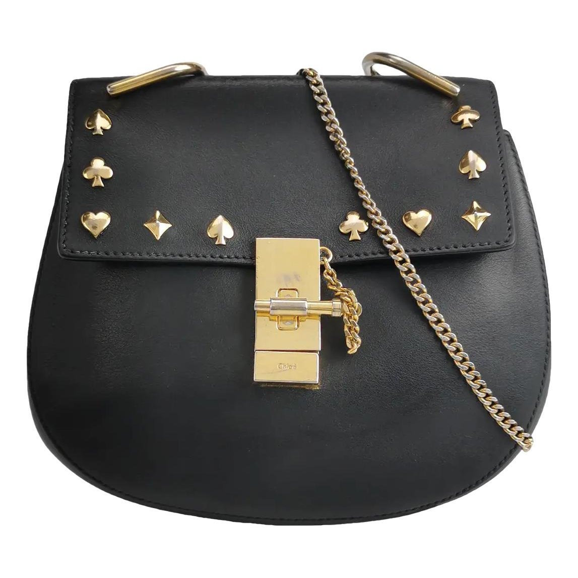 Drew leather crossbody bag
