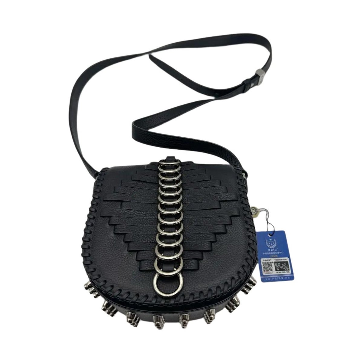 Lia leather crossbody bag