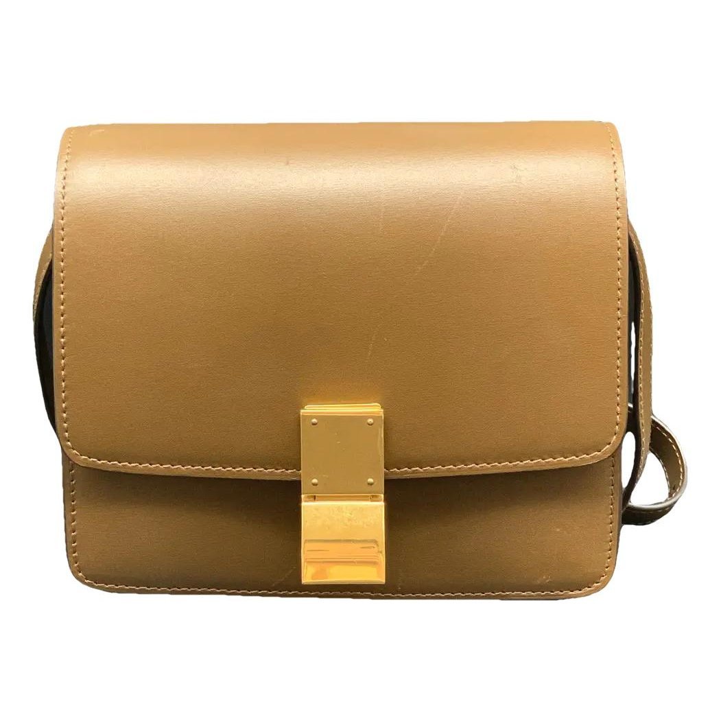 Classic leather crossbody bag