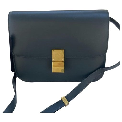Classic leather crossbody bag