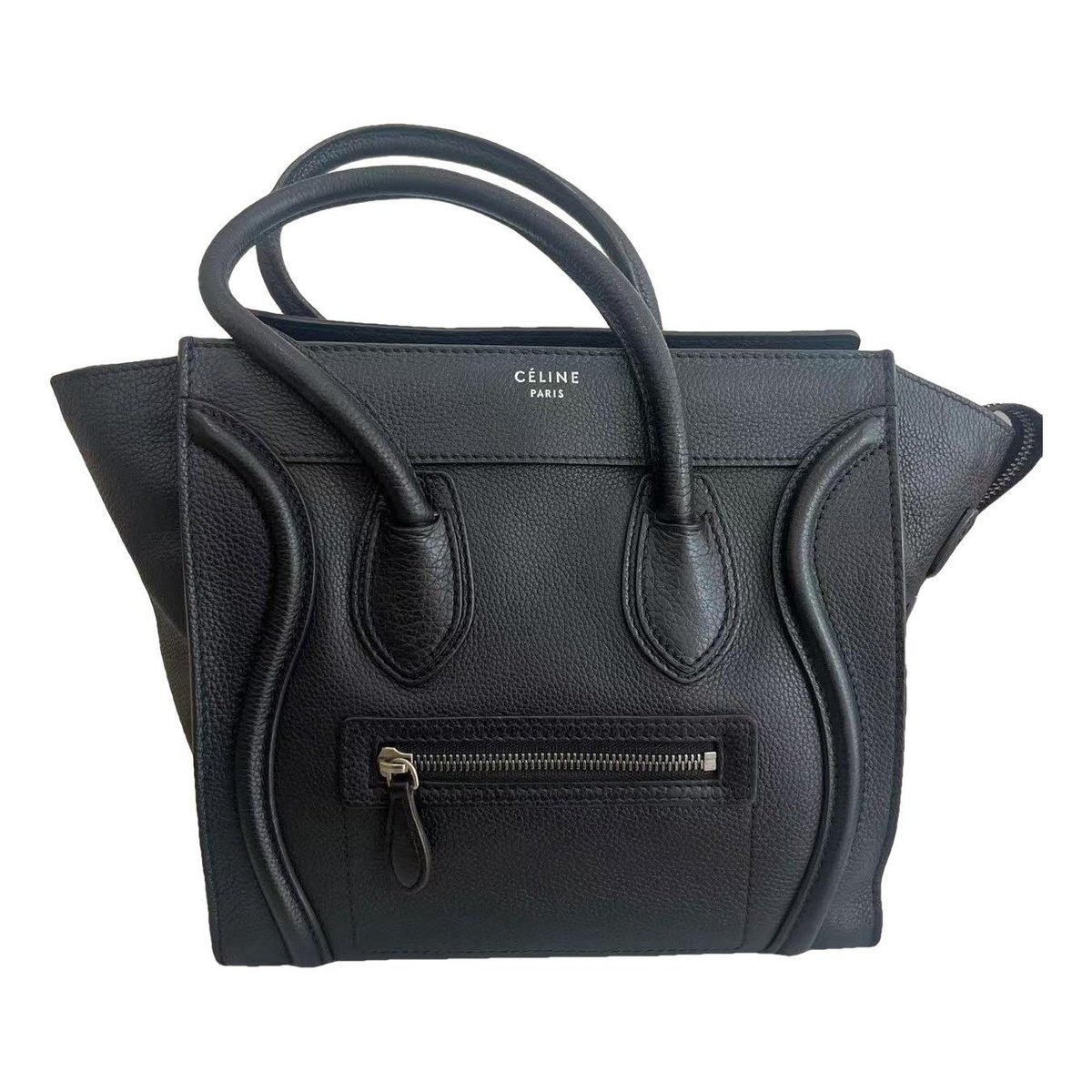 Luggage leather handbag