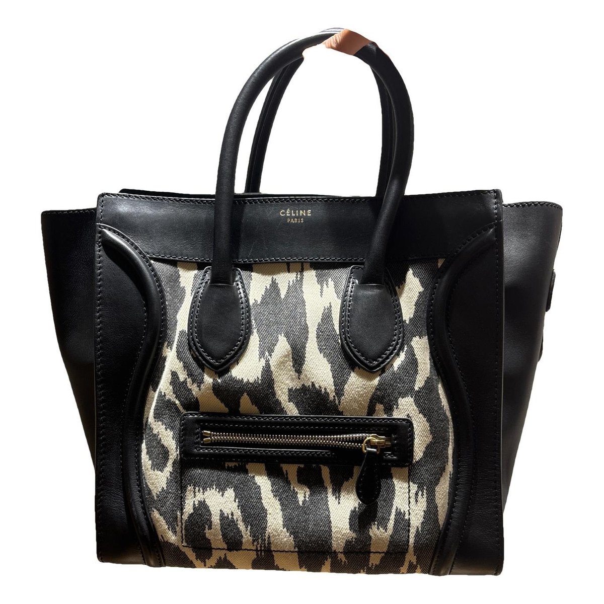 Luggage leather handbag