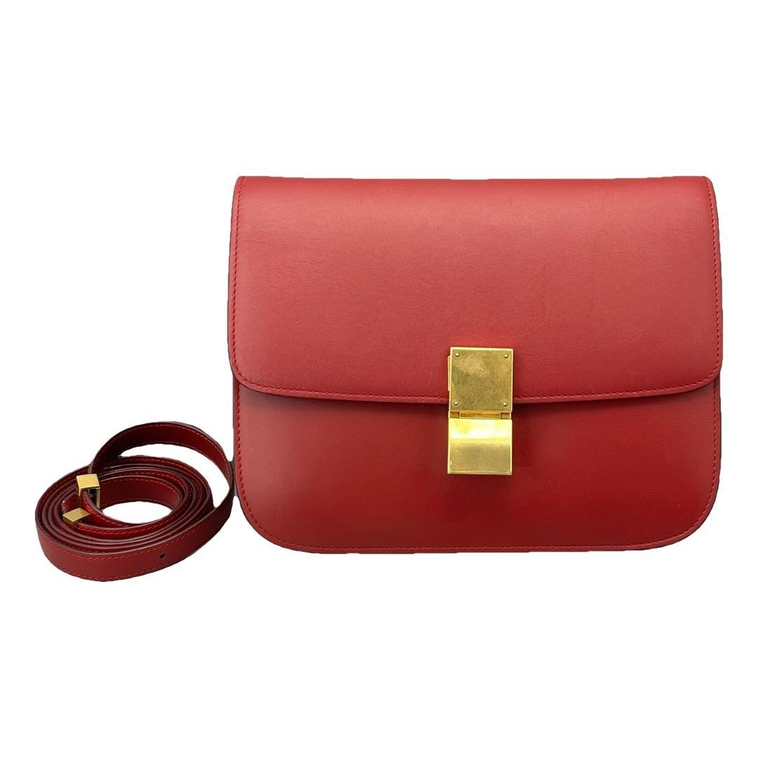 Classic leather handbag