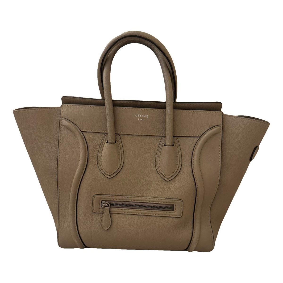 Luggage leather handbag