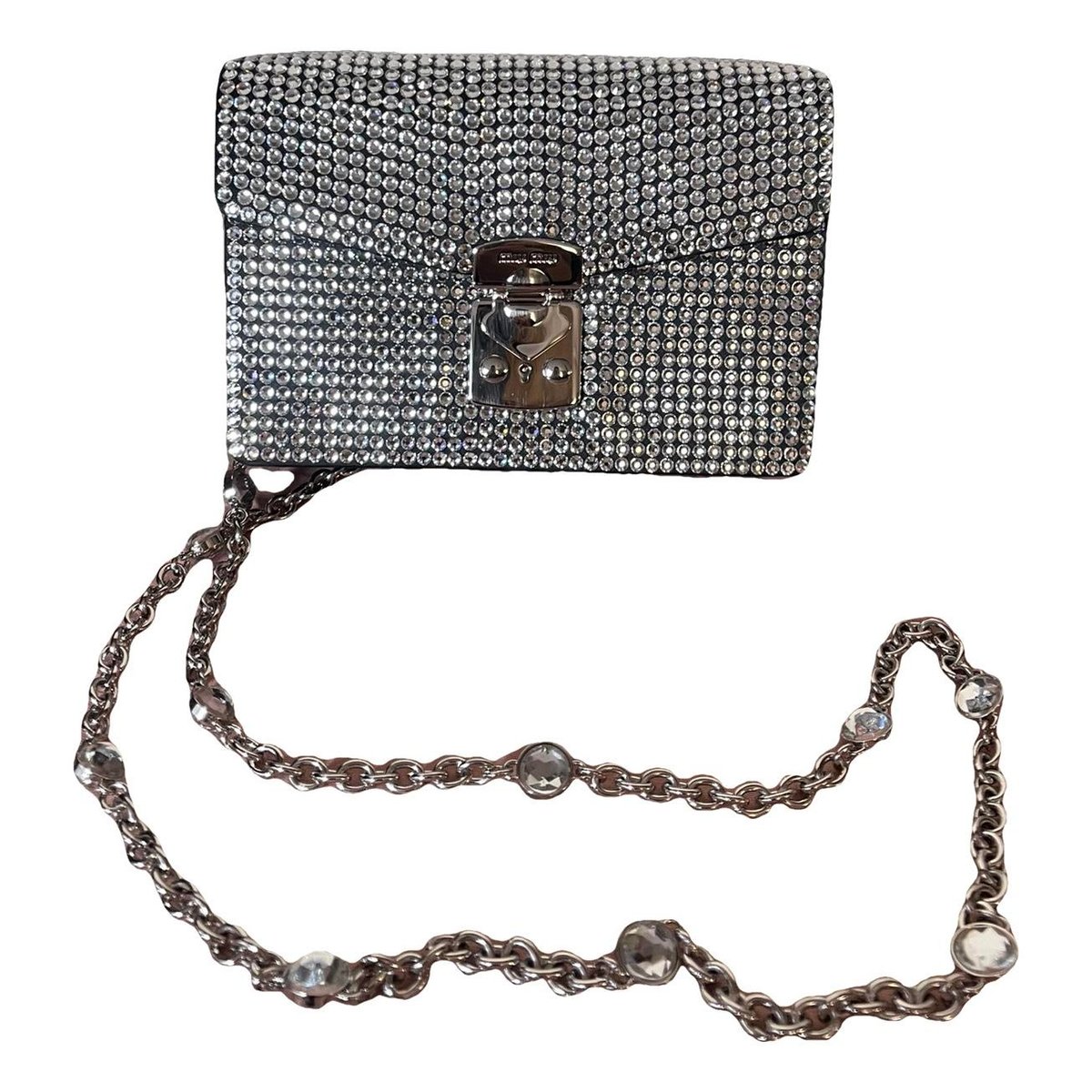 Miu Confidential leather crossbody bag