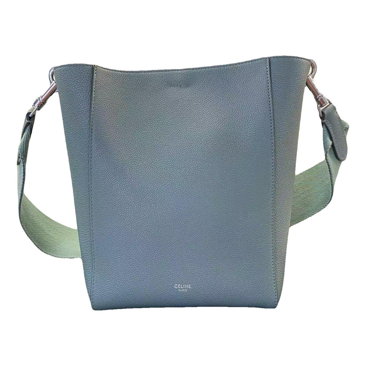 Seau Sangle leather handbag