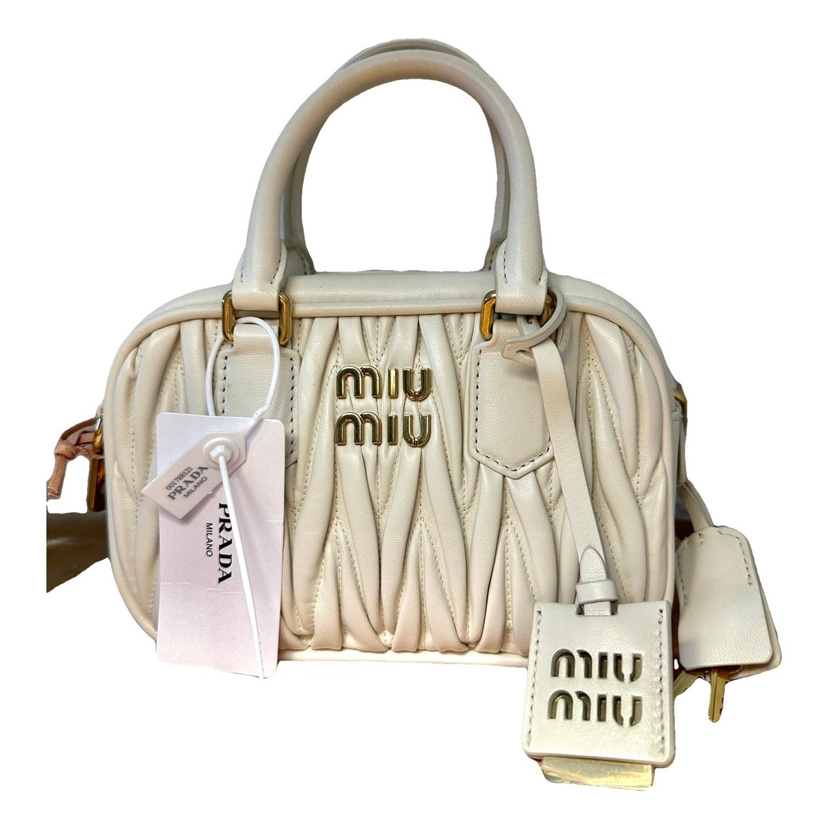 Arcadie leather crossbody bag