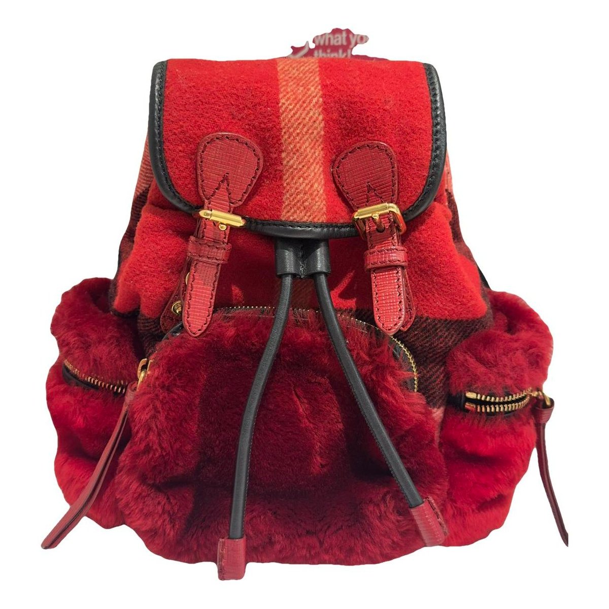 The Rucksack tweed backpack