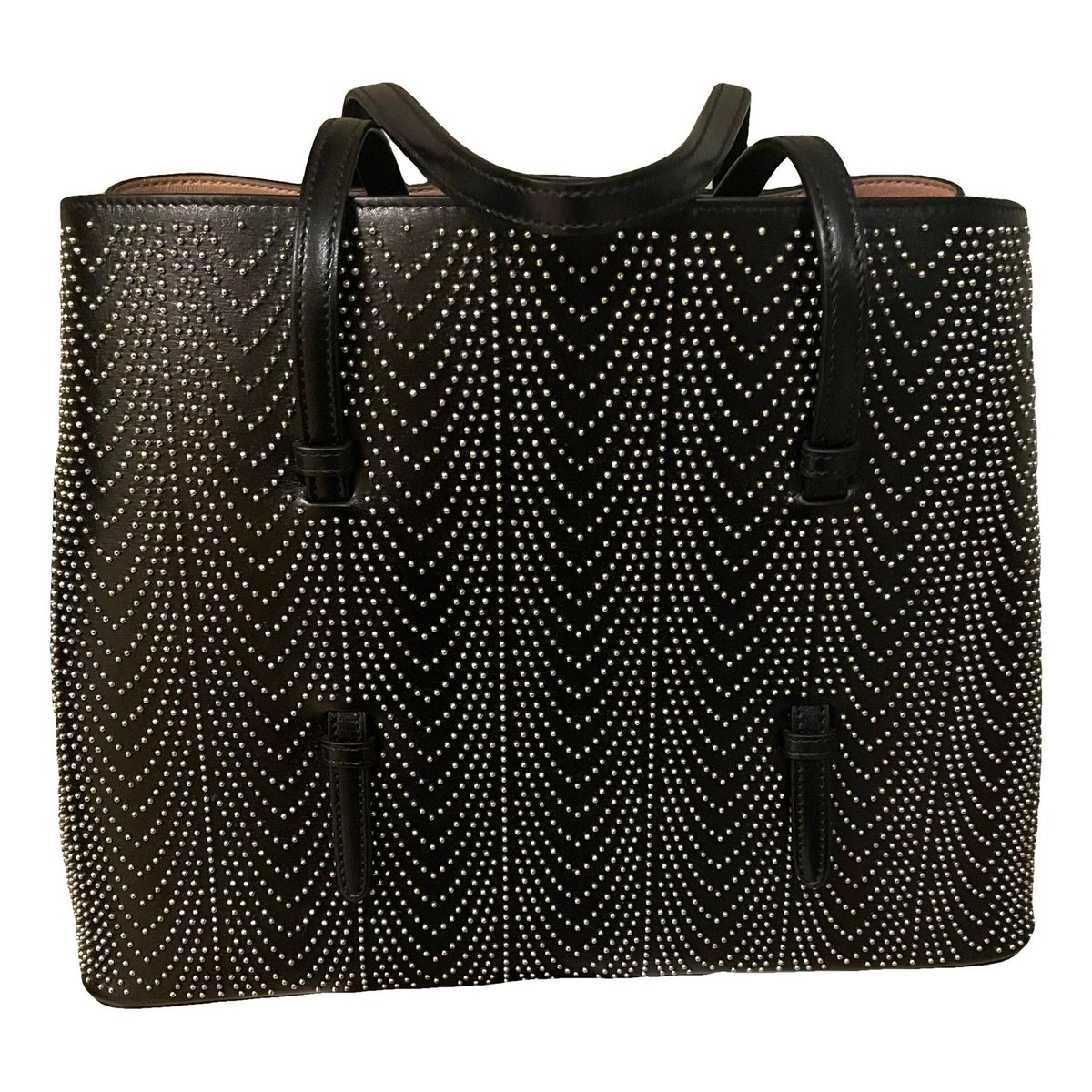 Mina leather tote