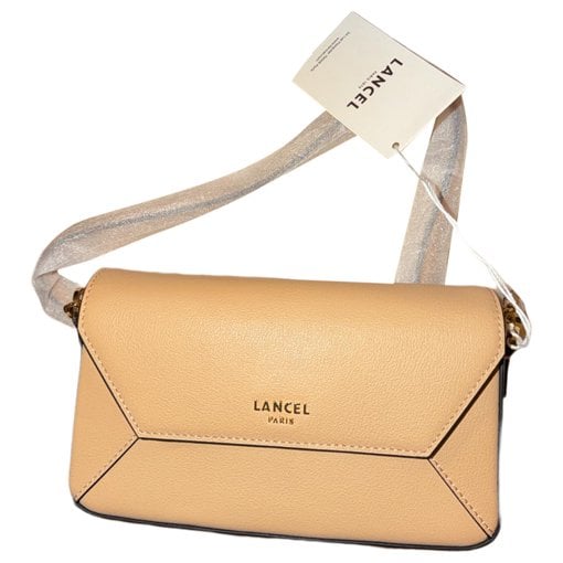 Lettrines leather crossbody bag