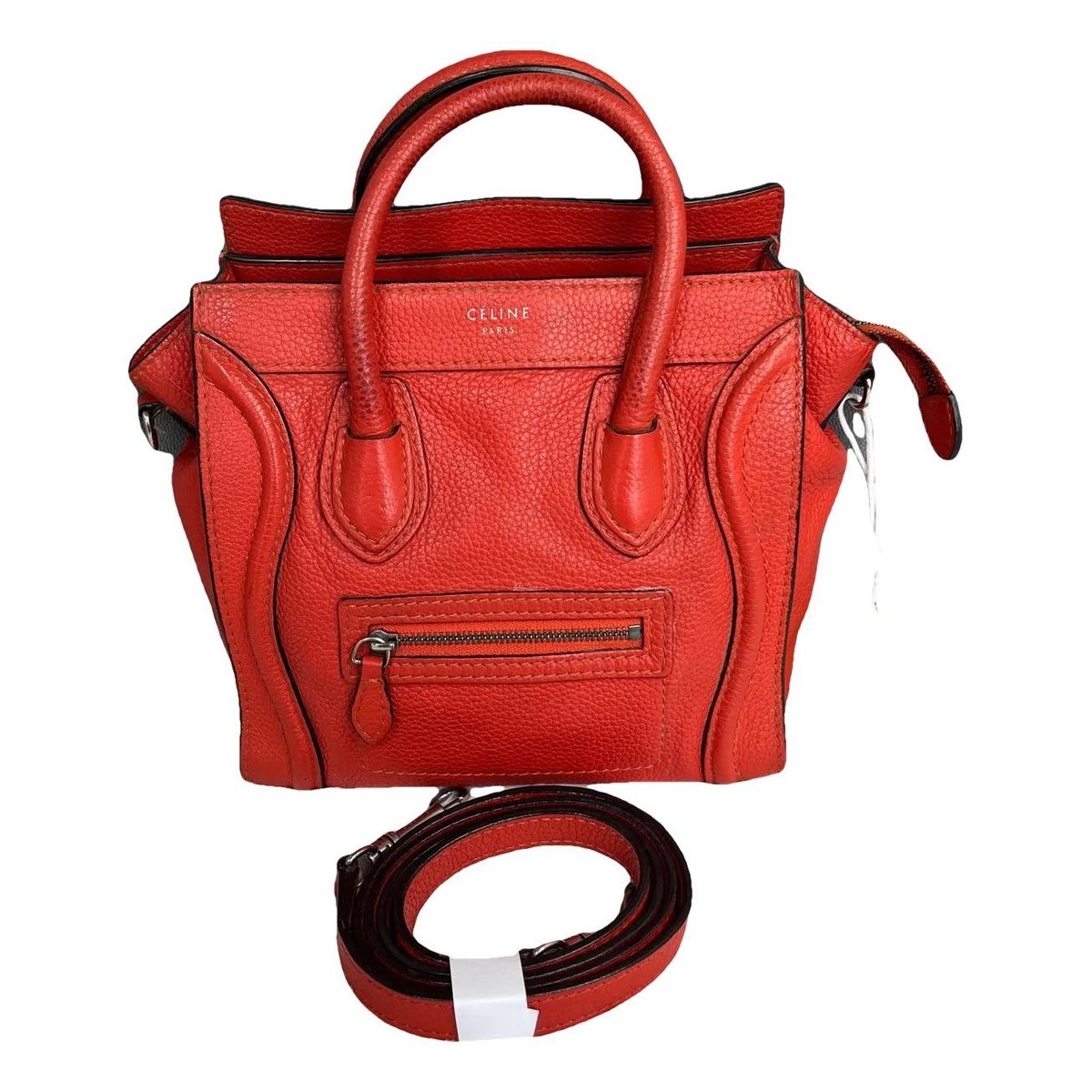 Luggage leather handbag