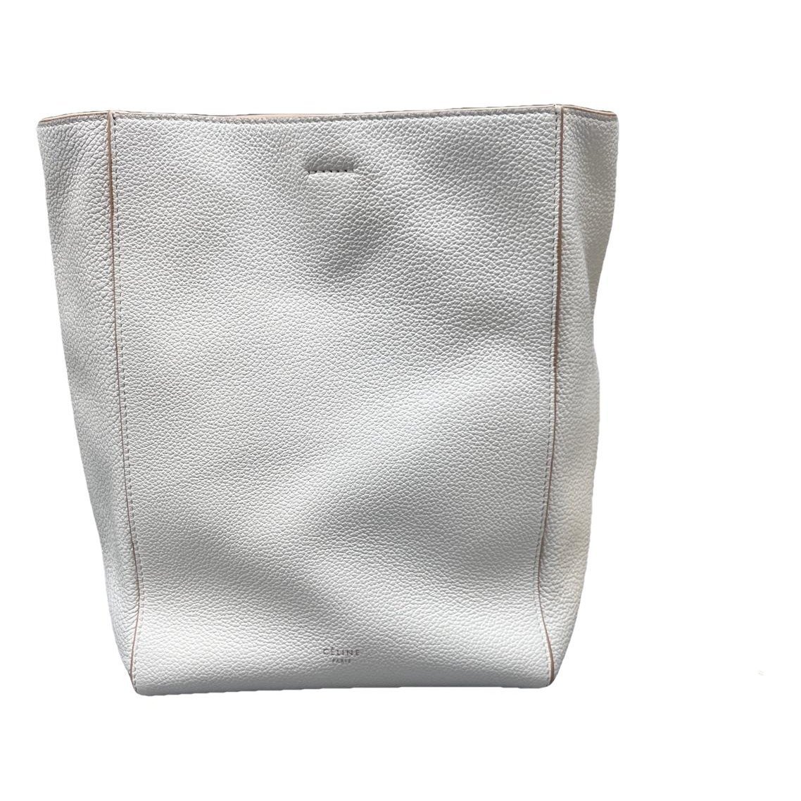 Seau Sangle leather handbag