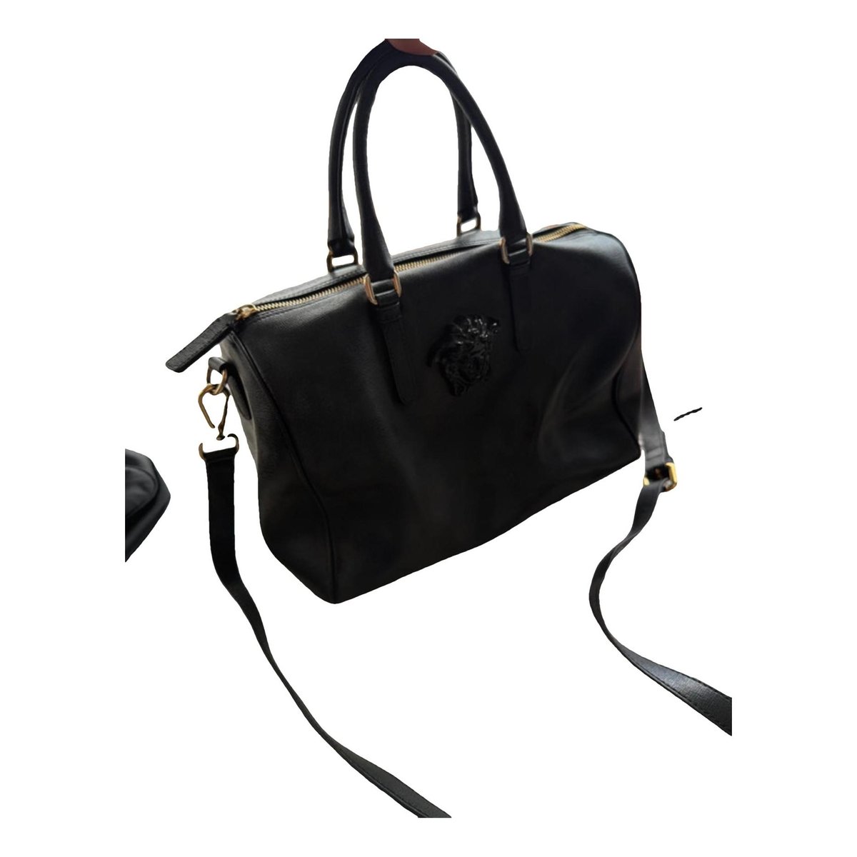 Leather bowling bag