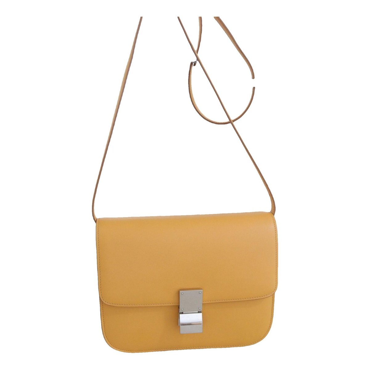 Classic leather crossbody bag