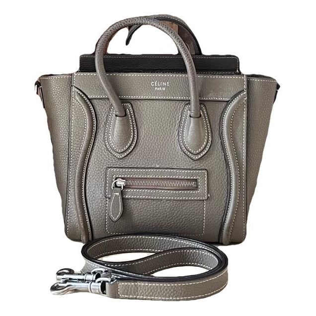 Nano Luggage leather handbag