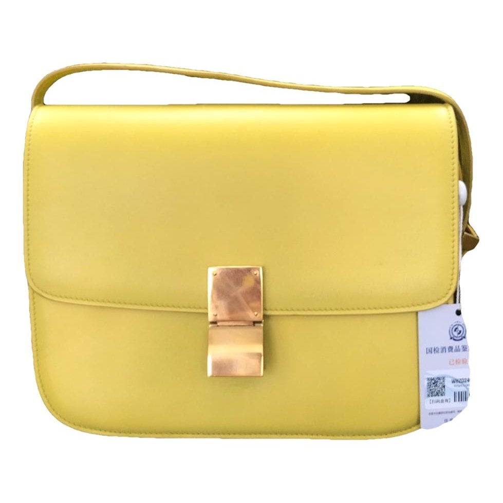 Classic leather handbag