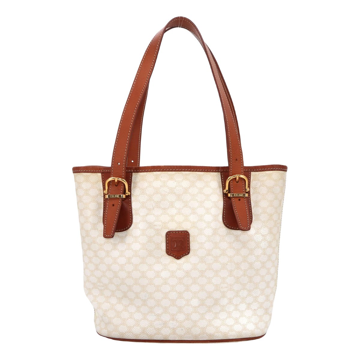 Triomphe leather tote