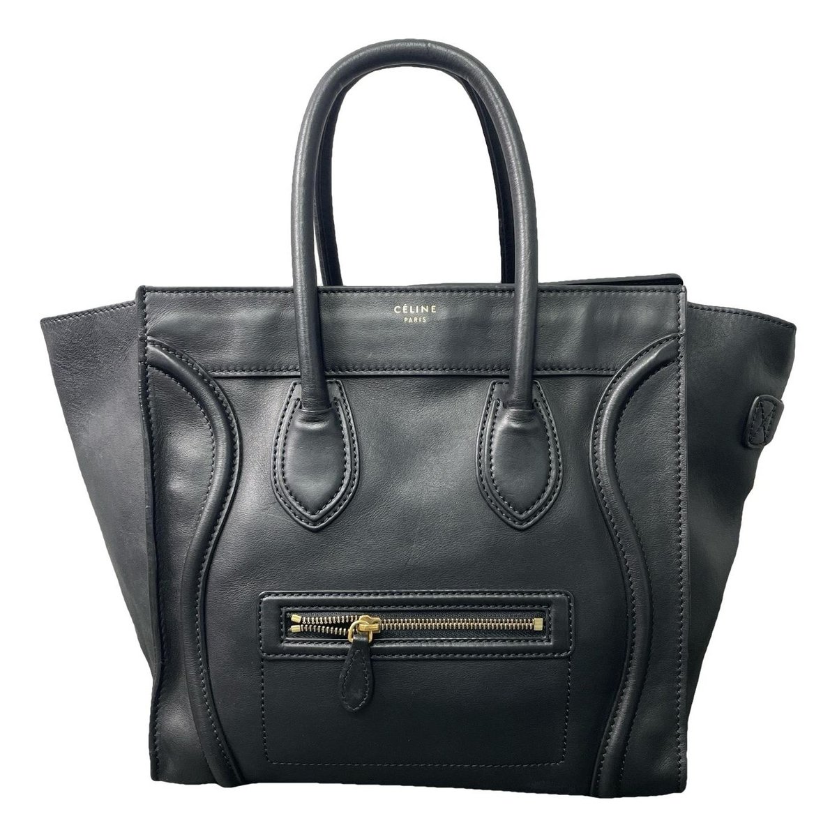 Luggage leather handbag