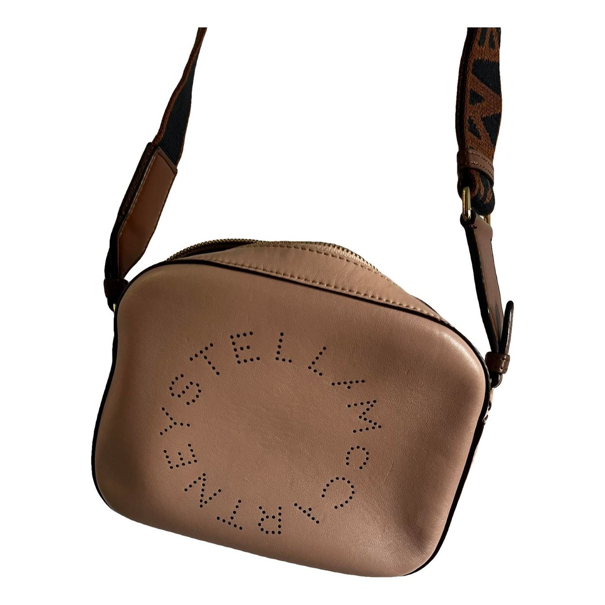 Logo vegan leather bag