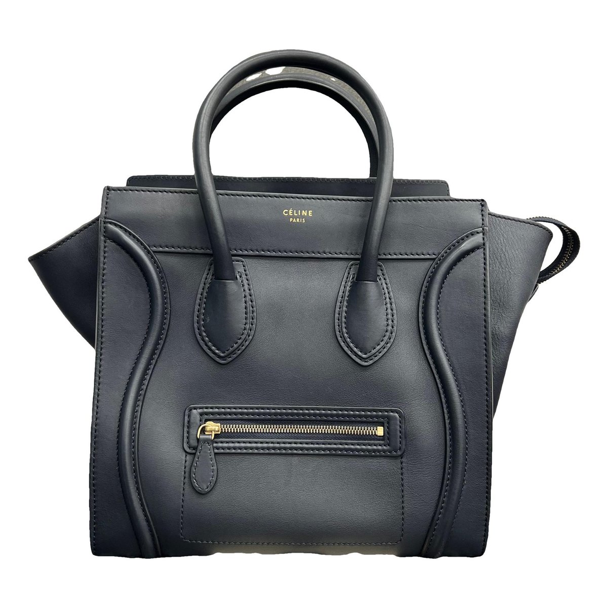 Luggage leather handbag