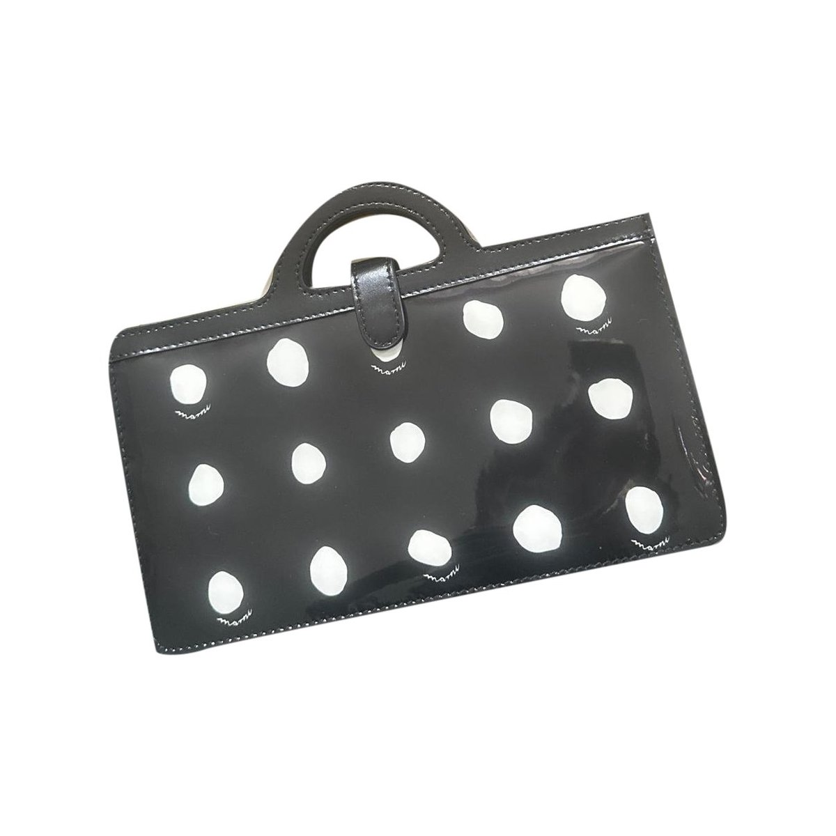 Tropicalia patent leather crossbody bag