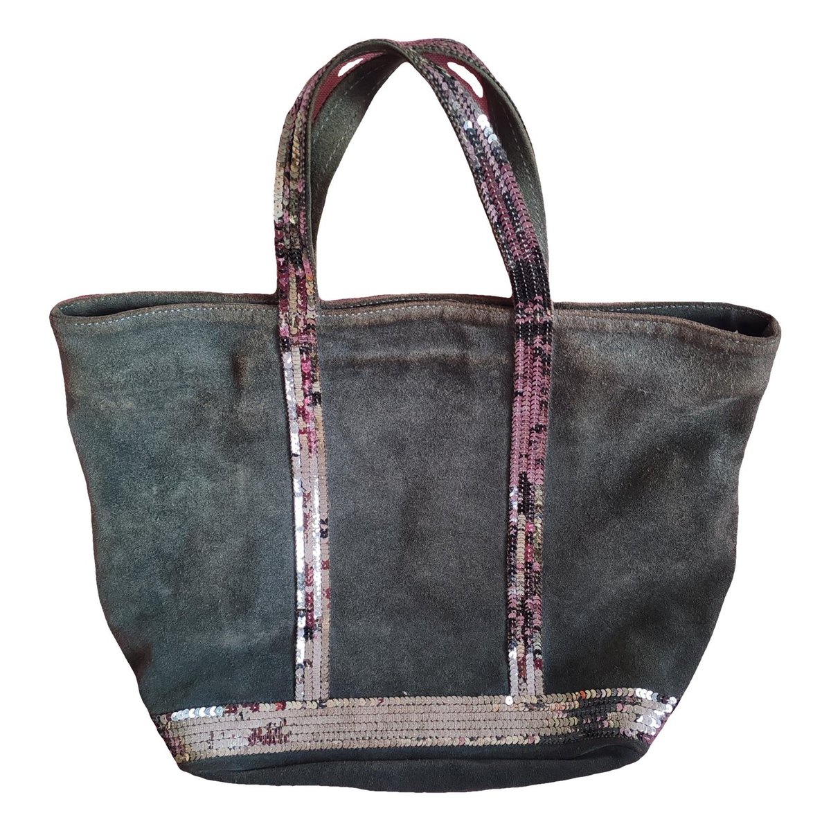 Cabas leather tote