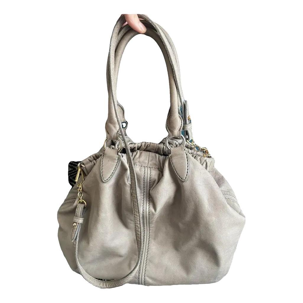 Vitello leather handbag