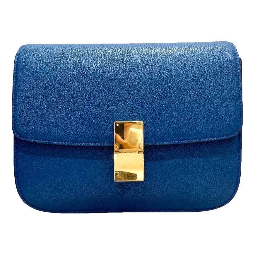 Classic leather crossbody bag