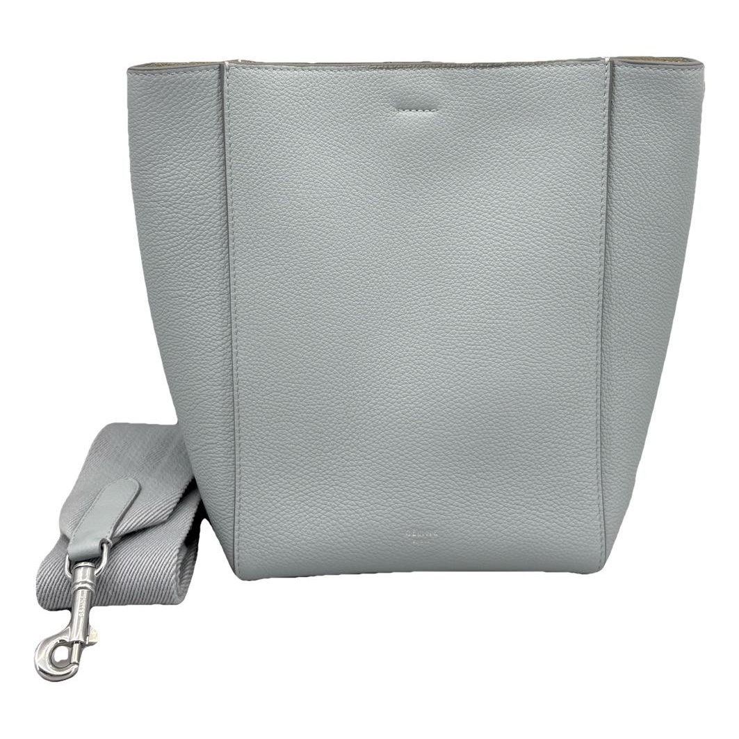 Seau Sangle leather handbag