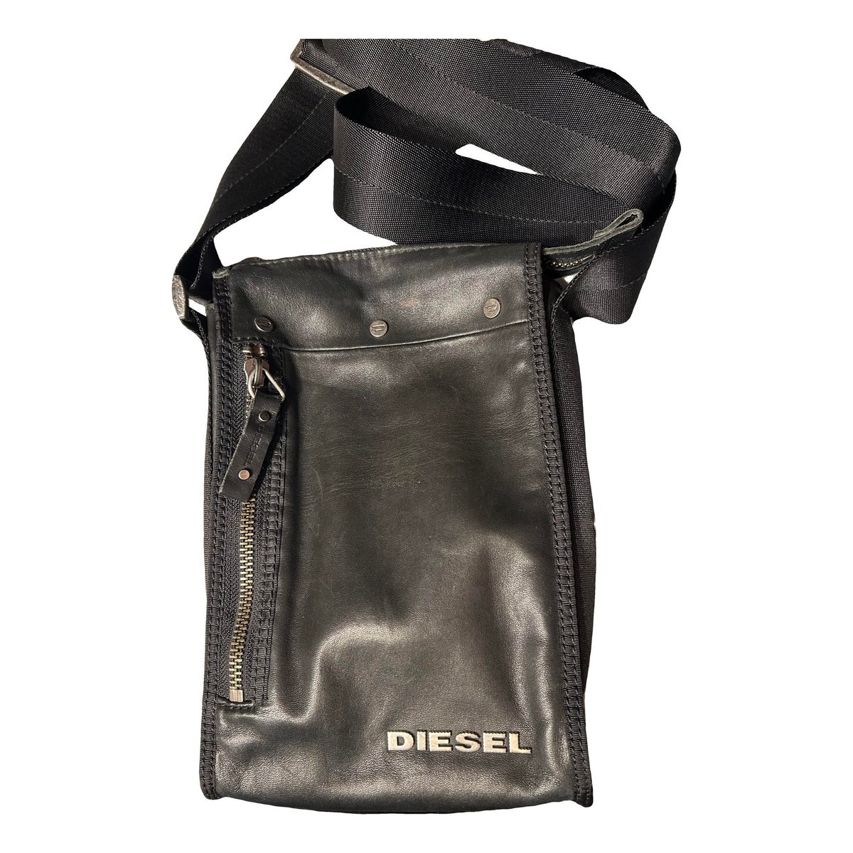 Leather crossbody bag