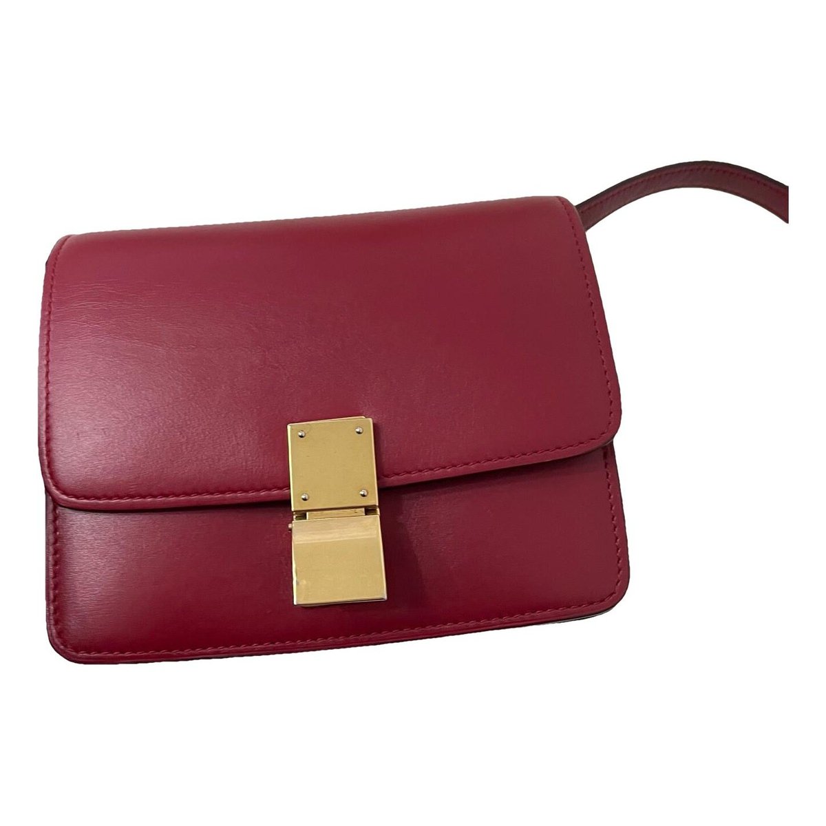 Classic leather crossbody bag