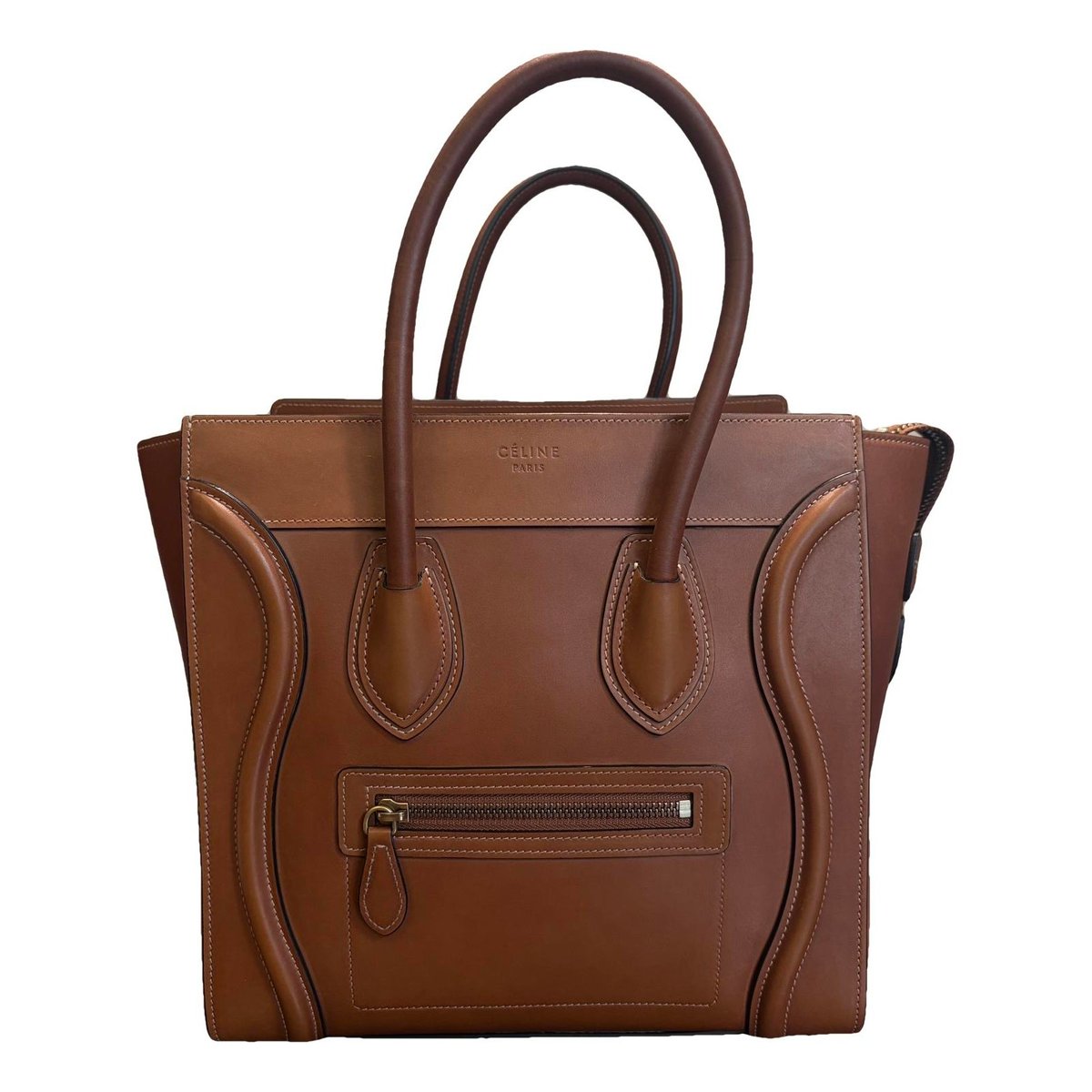 Luggage leather handbag
