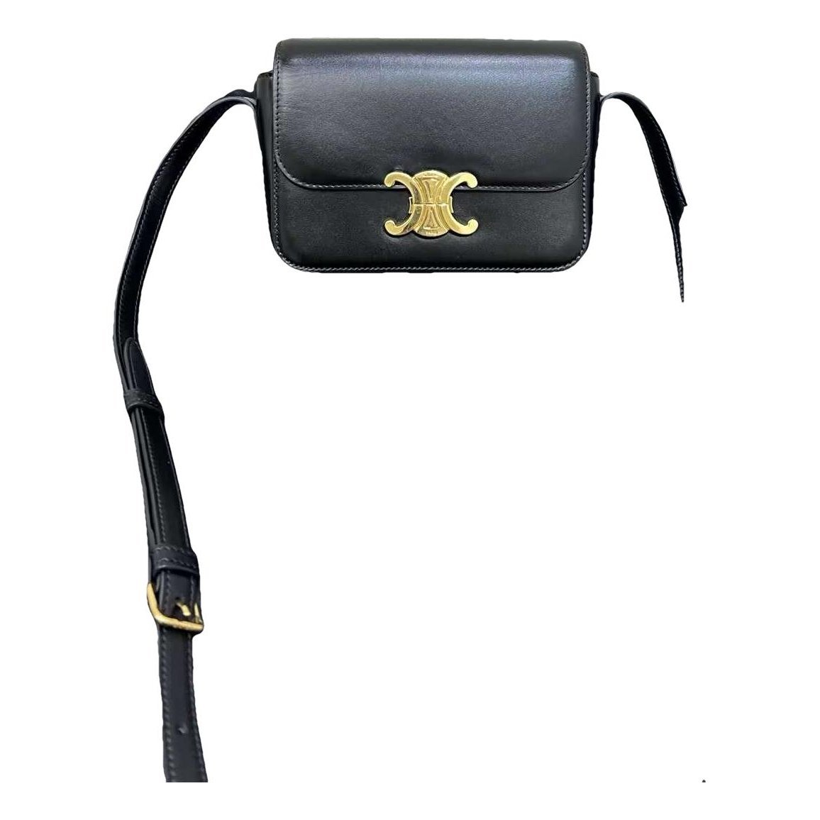 Triomphe leather handbag