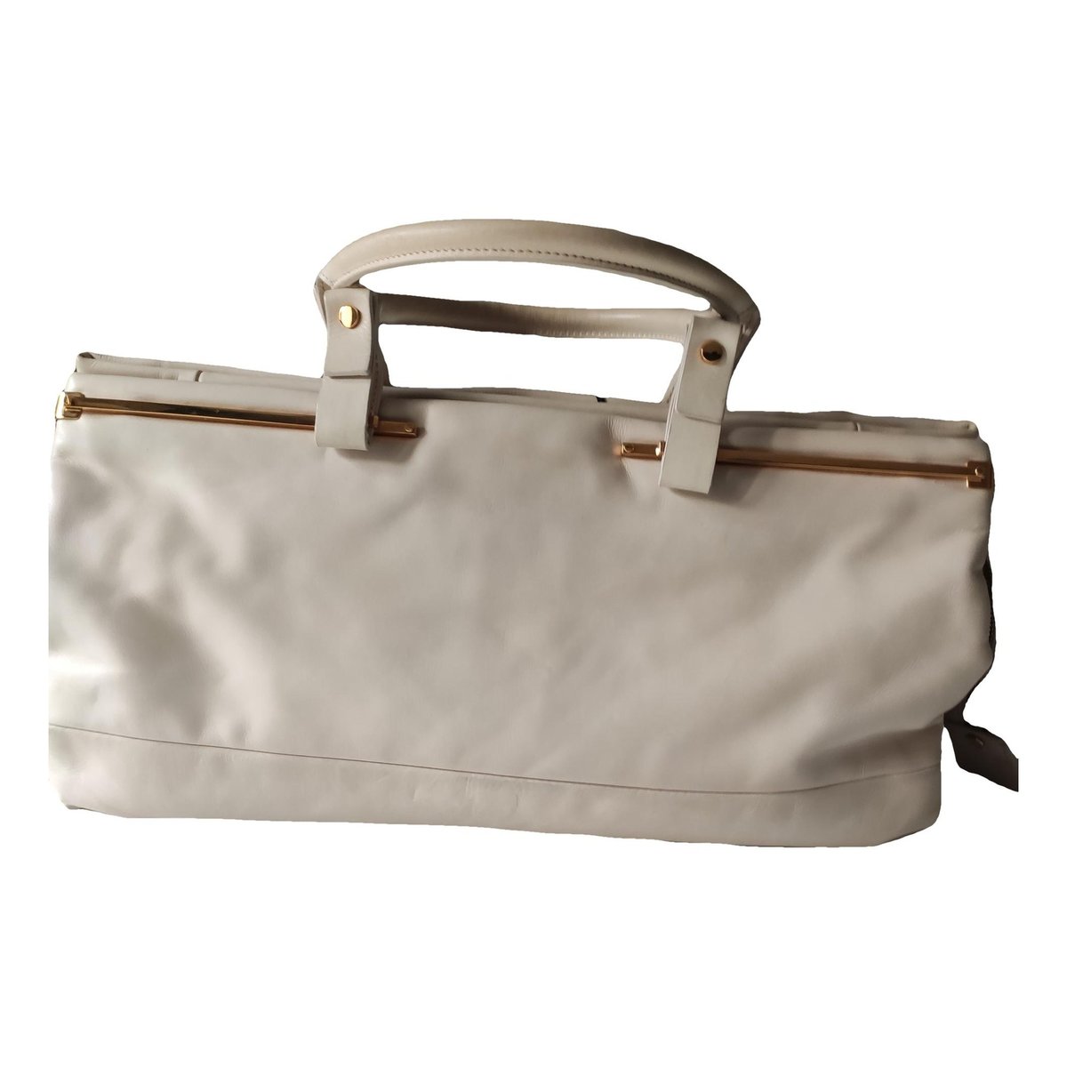 Leather tote