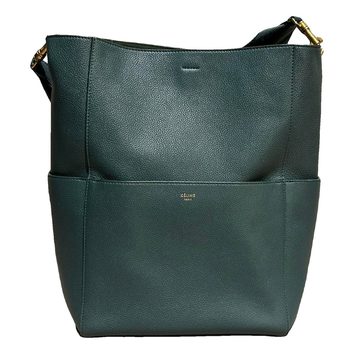 Seau Sangle leather tote