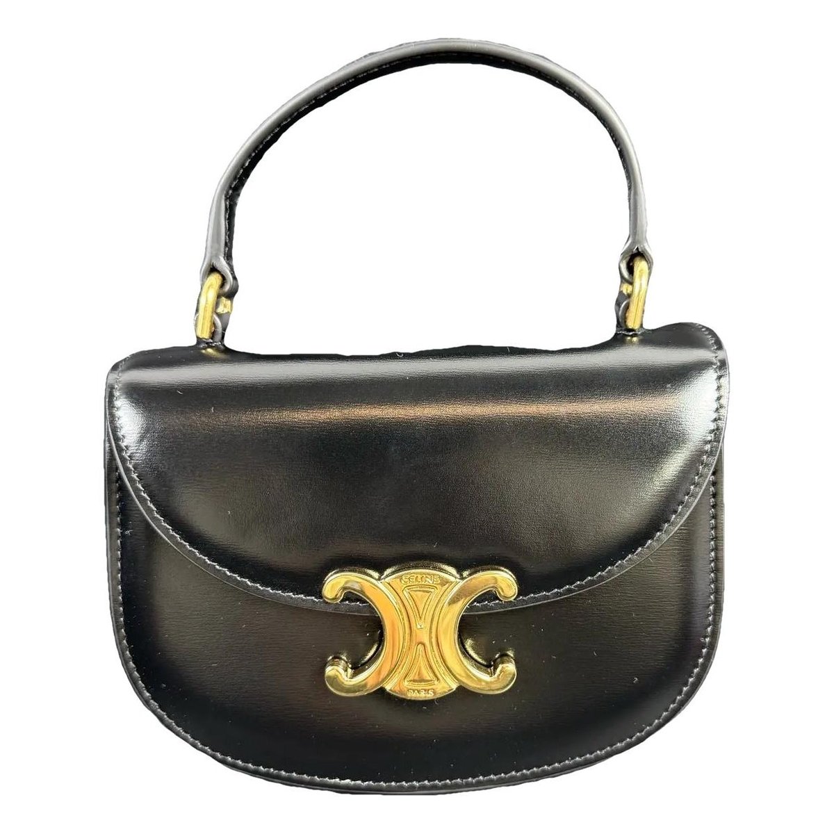 Clea leather handbag