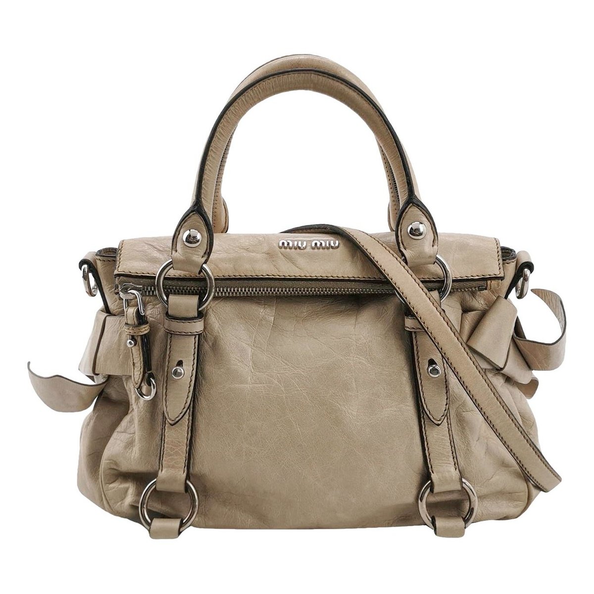 Vitello leather handbag