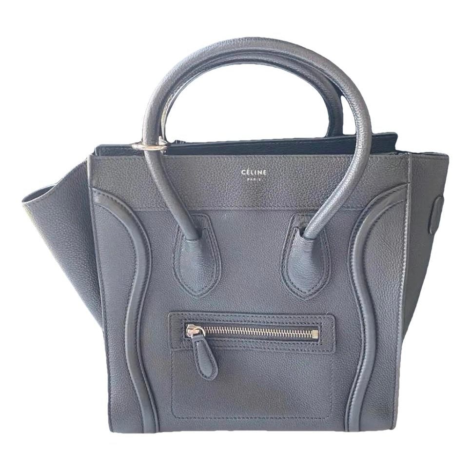 Luggage leather handbag