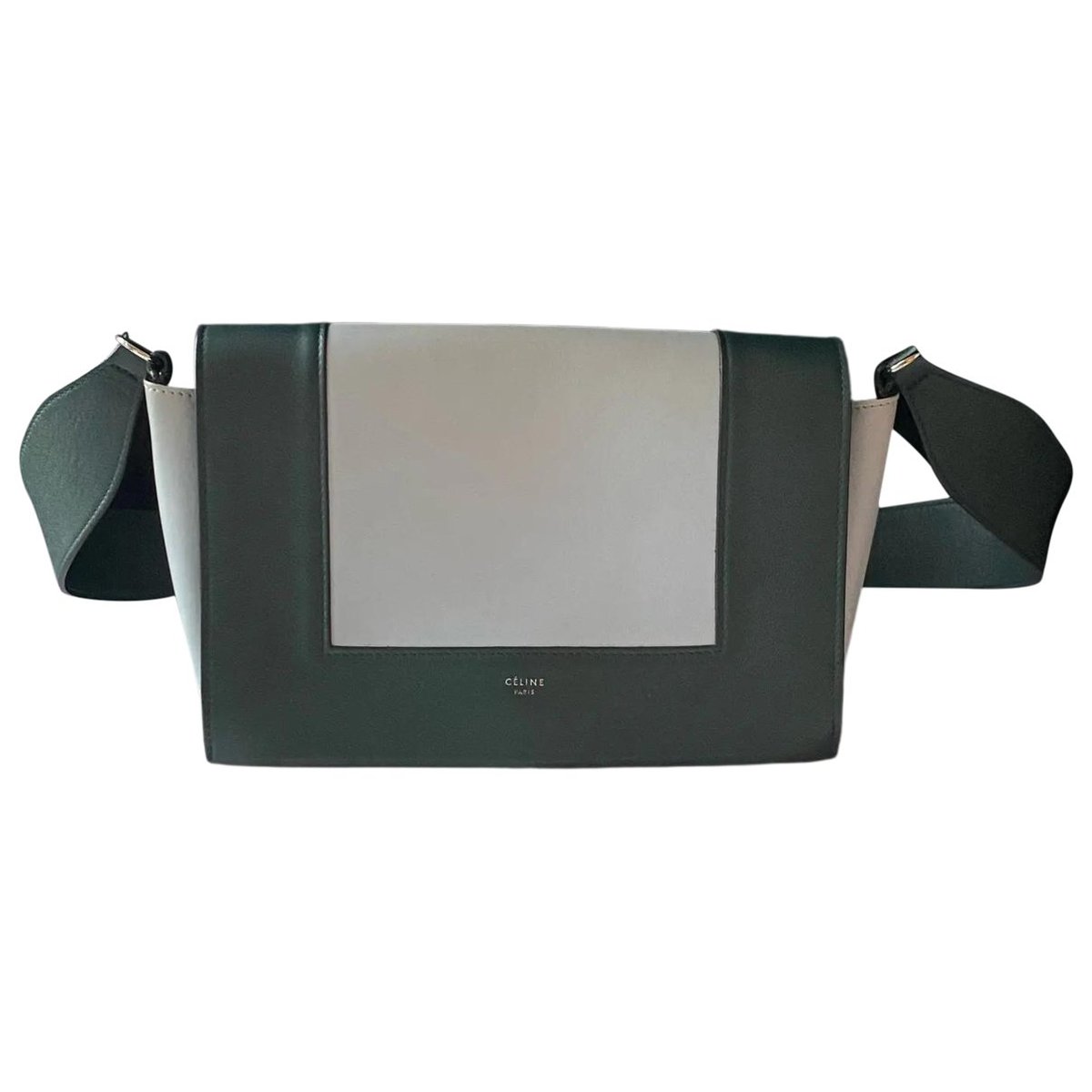 Frame leather crossbody bag