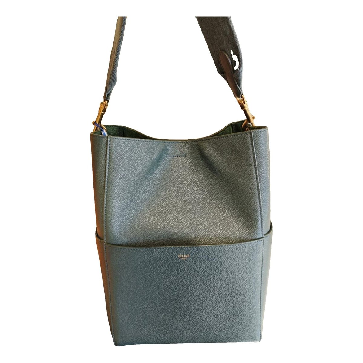 Seau Sangle leather tote